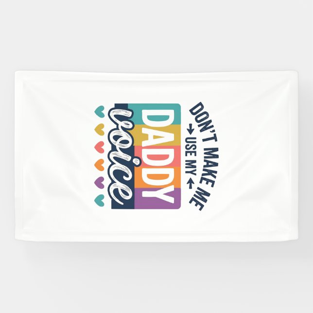 Daddy Voice Vintage Pride Shirt Design_1 Banner (Horizontal)