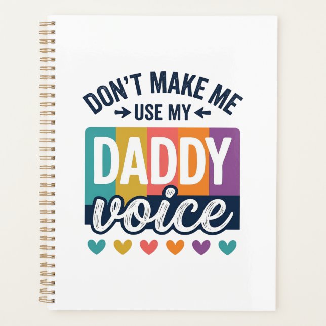 Daddy Voice Vintage Pride Shirt Design_1 Planer (Vorderseite)