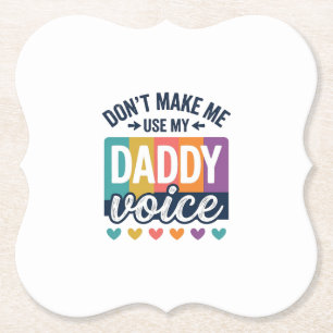 Daddy Voice Vintage Pride Shirt Design_1 Untersetzer