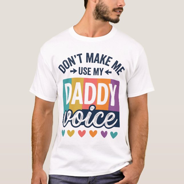 Daddy Voice Vintage Pride T-Shirt Design_1 (Vorderseite)