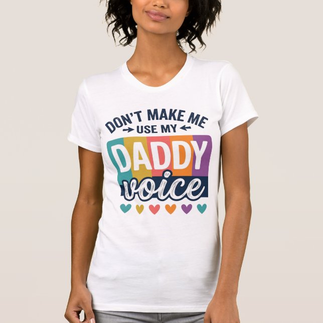 Daddy Voice Vintage Pride T-Shirt Design_1 (Vorderseite)