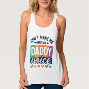 Daddy Voice Vintage Pride T-Shirt Design_1 Tank Top