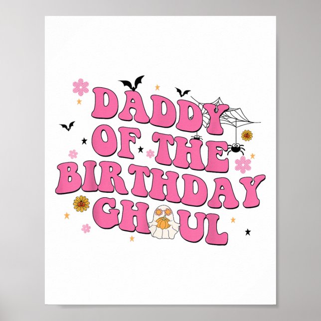 Daddy von Ghoul Ghost Halloween Costum Poster (Vorne)