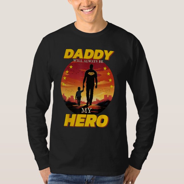 daddy will always be my tees Men Women youth Vinta (Vorderseite)
