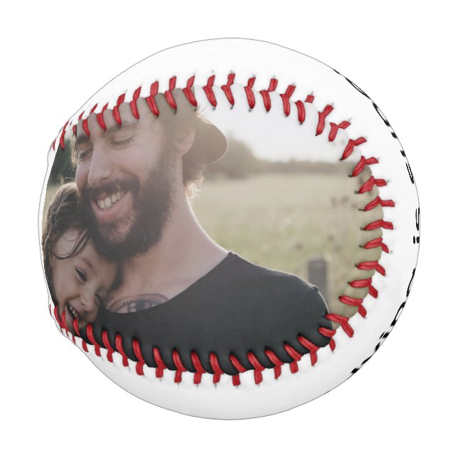 Daddy zu sein ist großartig baseball (Rückseite Links)