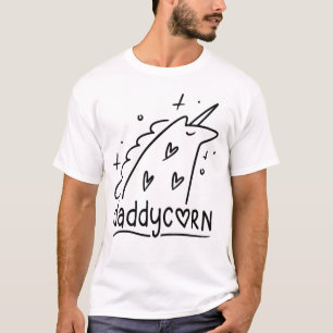 Daddycorn Funny Unicorn Vater Vatertag Geschenk T-Shirt