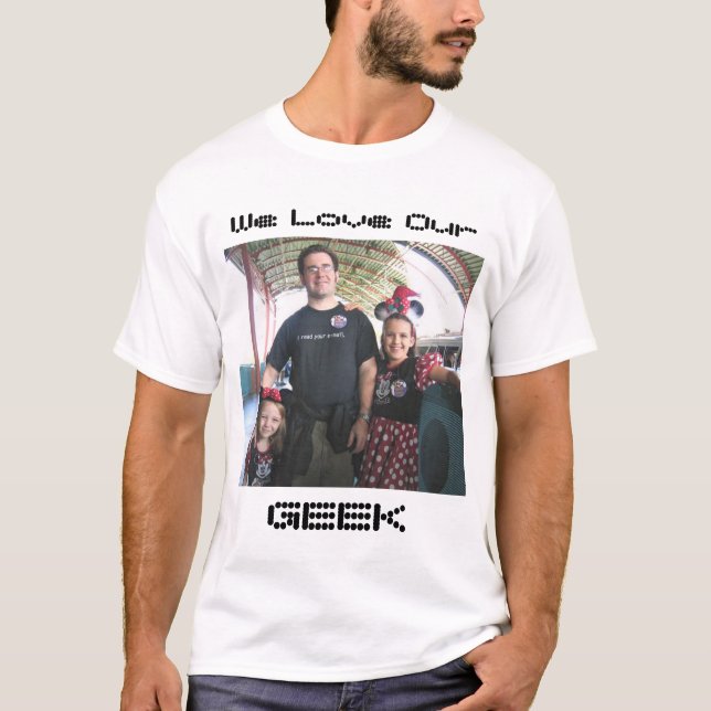 daddycrop, wir unsere Liebe, GEEK T-Shirt (Vorderseite)
