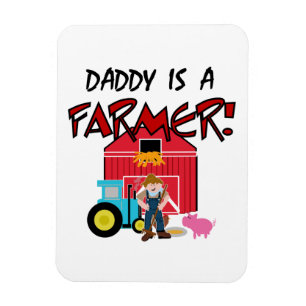 DaddyisafarmerTEE Magnet