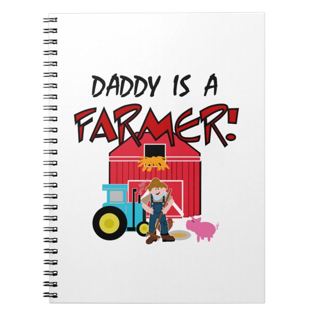 DaddyisafarmerTEE Notizblock (Vorderseite)