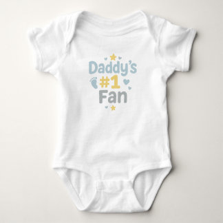 Daddy's #1 Fan Baby Bodysuit - Ein Geschenk für ne Strampler