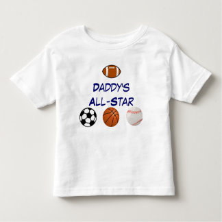 Daddys All-Star-Kleinkind-T-Shirt Kleinkind T-shirt