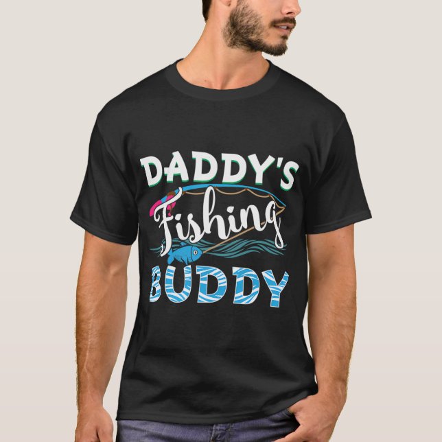 Daddys Angelfreund - Angler T-Shirt (Vorderseite)