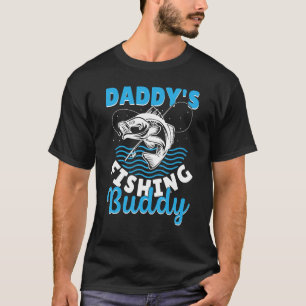 Daddys Angelfreund Vintager Fischfang T-Shirt