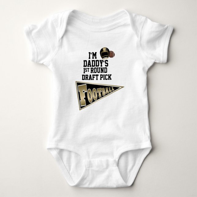 Daddy's - Baby Jersey Bodysuit Strampler (Vorderseite)