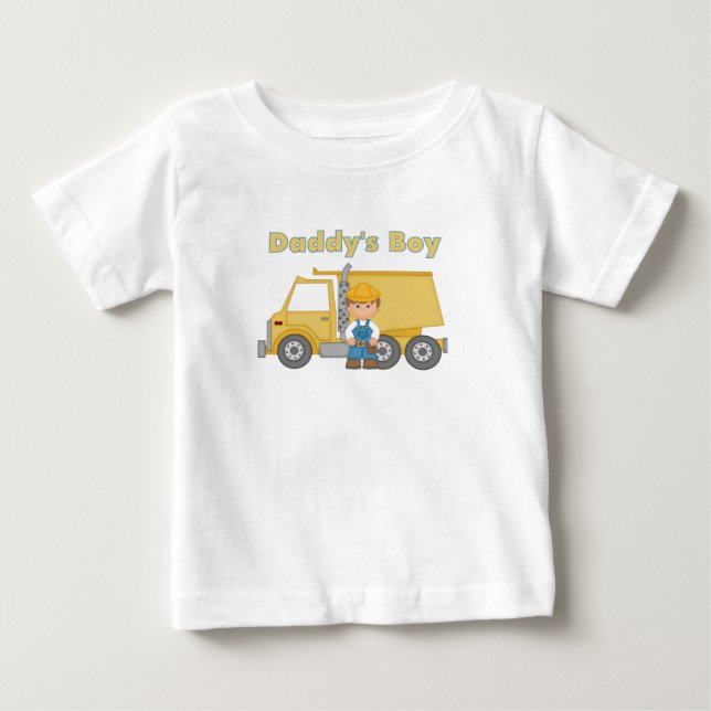 Daddys Boy Baby T-shirt (Vorderseite)