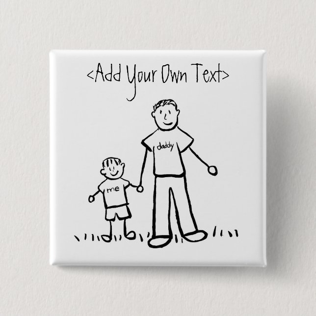 Daddy's Boy Button (Vorderseite)