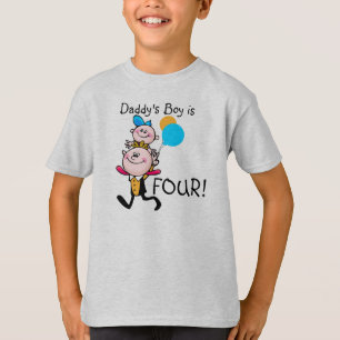 Daddy's Boy Customizable Birthday T - Shirt