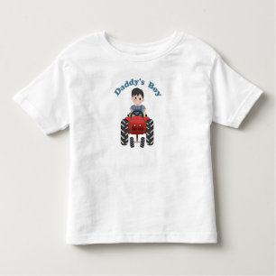 Daddy's Boy Tractor Kleinkind T-shirt