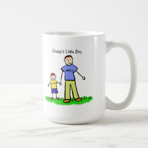 Daddy's Boy (Vater und Sohn) Gewohnte Tasse