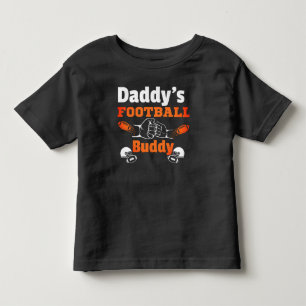 Daddy's Football Buddy Kleinkind T-shirt