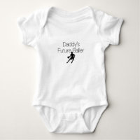 Daddys Future Baller Baby Boy Gift, Basketball