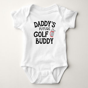 Daddy's Future Golf Buddy Baby Bodysuit Strampler
