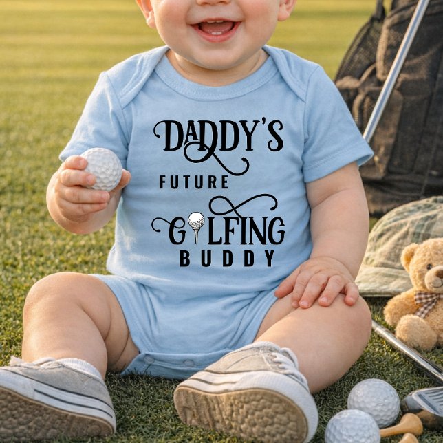 Daddy's Future Golfing Buddy Baby Bodysuit Strampler (Von Creator hochgeladen)