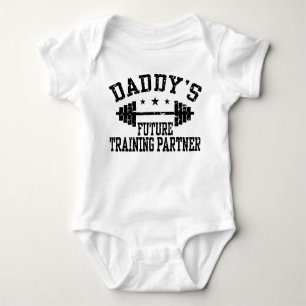 Daddy's Future Training Partner Baby Strampler
