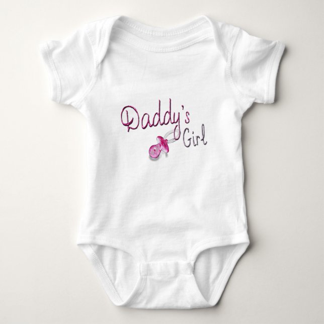 Daddy's Girl Baby Strampler (Vorderseite)