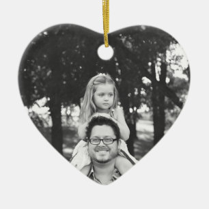 Daddy's Girl Christmas Foto Ornament Keepake