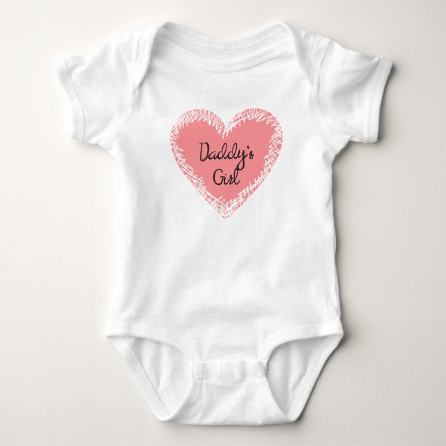 Daddy's Girl for Baby Strampler (Vorderseite)