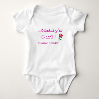Daddy's Girl Psalm 139:19 Sammlung Baby Strampler