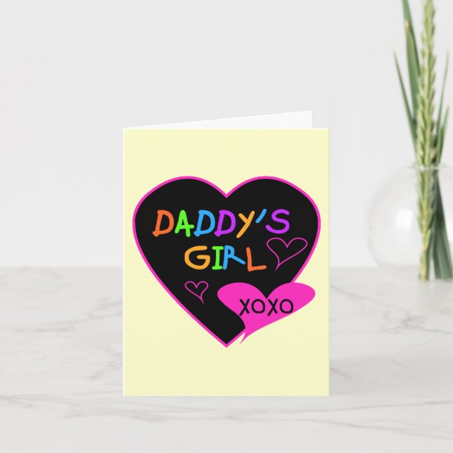 Daddy's Girl T Shirts, Tasse, Kissen, Stationär (Vorderseite)