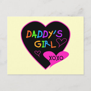 Daddy's Girl T Shirts, Tasse, Kissen, Stationär Postkarte