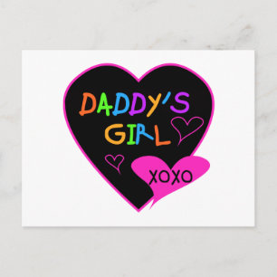 Daddy's Girl T Shirts, Tasse, Kissen, Stationär Postkarte
