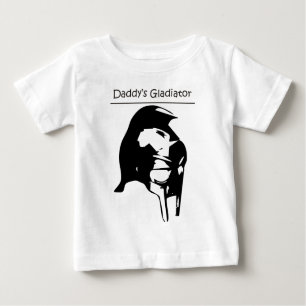 Daddy's Gladiator Baby T-shirt