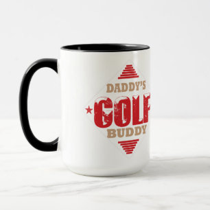 Daddys Golf Buddy Vintage Sport abgenutzt Coffee  Tasse