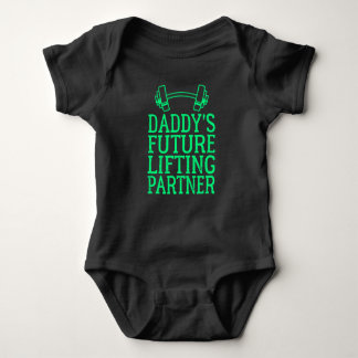 Daddy's Gym Baby Grow Funny Workout Geschenke Baby Strampler