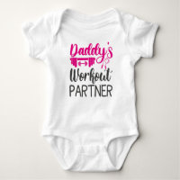 Daddy's Gym Baby Grow Funny Workout Geschenke