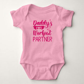 Daddy's Gym Baby Grow Funny Workout Geschenke Strampler