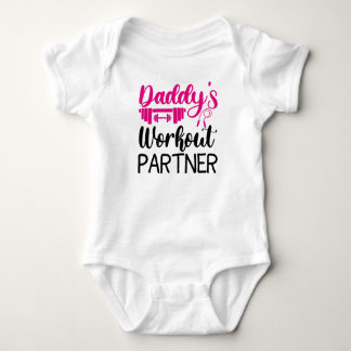 Daddy's Gym Baby Grow Funny Workout Geschenke Strampler