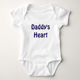 Daddy's Heart Baby Strampler