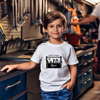 Daddy's Helper personalisiert Kleinkind T - Shirt