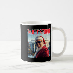 Daddy's Home Trump 2024 Gewonnen Santa Claus Weihn Kaffeetasse