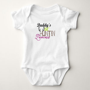 Daddy's Jagdprinzessin Baby Strampler