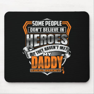 Daddys Kampf ist mein Kampf gegen Leukämie Bewusst Mousepad