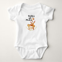 Daddy's Kleine Affen Baby Kleidung, kommt Zuhause