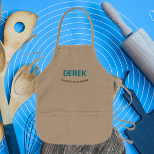 Daddys kleine Helferkind's Name Kids' Schürze