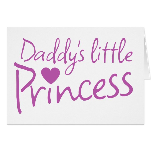 Daddys kleine Prinzessin (Vorderseite (Horizontal))