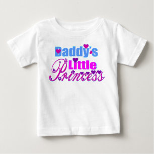 ❤✔Daddys kleine Prinzessin fab atembar Rüsche Baby T-shirt
